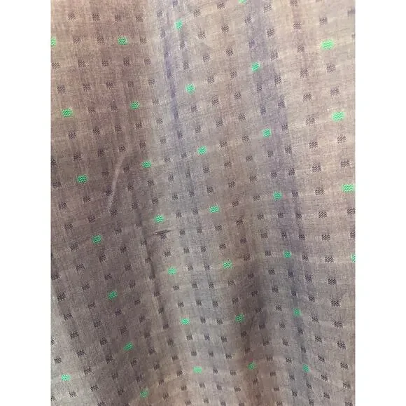 Robert Graham Long Sleeved Purple Dress Shirt Size 46 Neck 18. - Picture 4 of 7